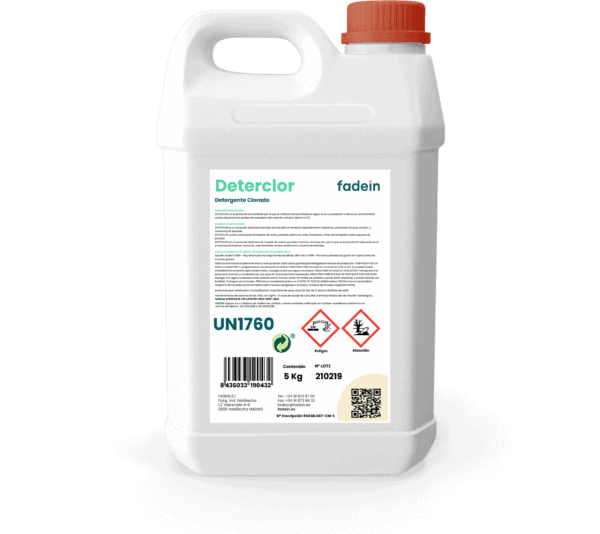 DETERCLOR 5 KG FADEIN