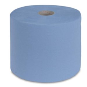BOBINA DE CELULOSA INDUSTRIAL AZUL