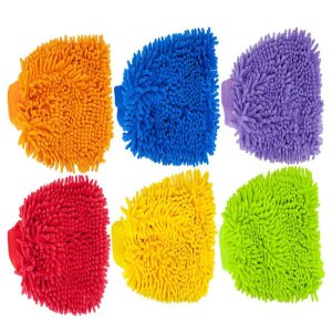 MANOPLA MICROFIBFRA CON PUÑO VARIOS COLORES