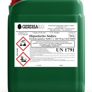 HIPOCLORITO SODICO 25KG