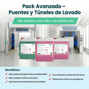FADEIN PACK AVANZADO PUENTES Y TÚNELES DE LAVADO