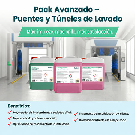 FADEIN PACK AVANZADO PUENTES Y TÚNELES DE LAVADO