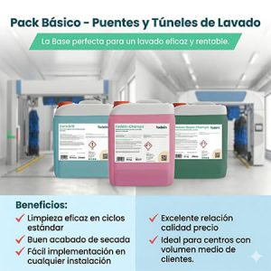 FADEIN PACK BÁSICO PUENTES Y TÚNELES DE LAVADO